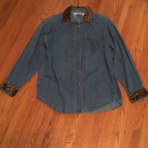 Woman’s jean shirt